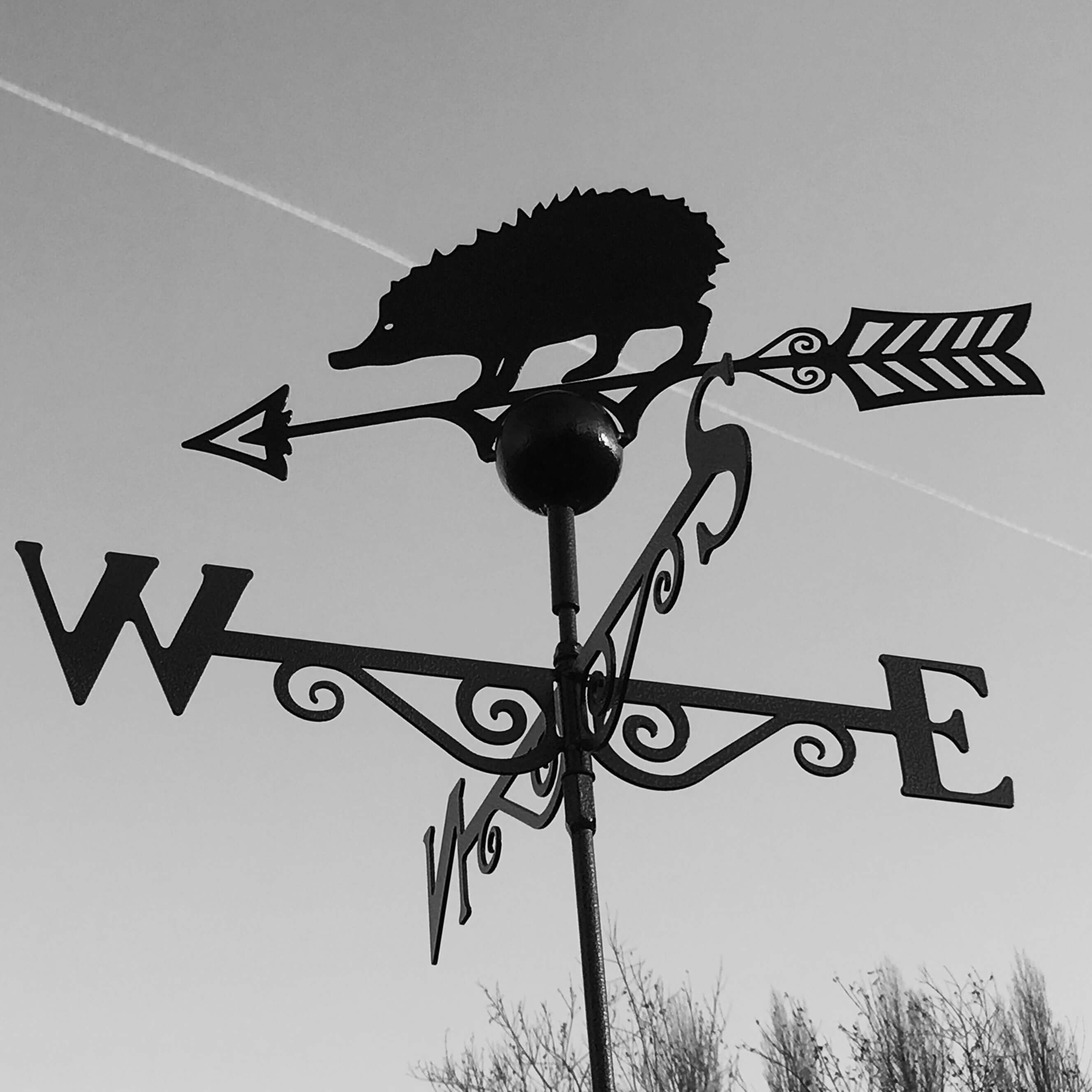 Hedgehog Weathervane