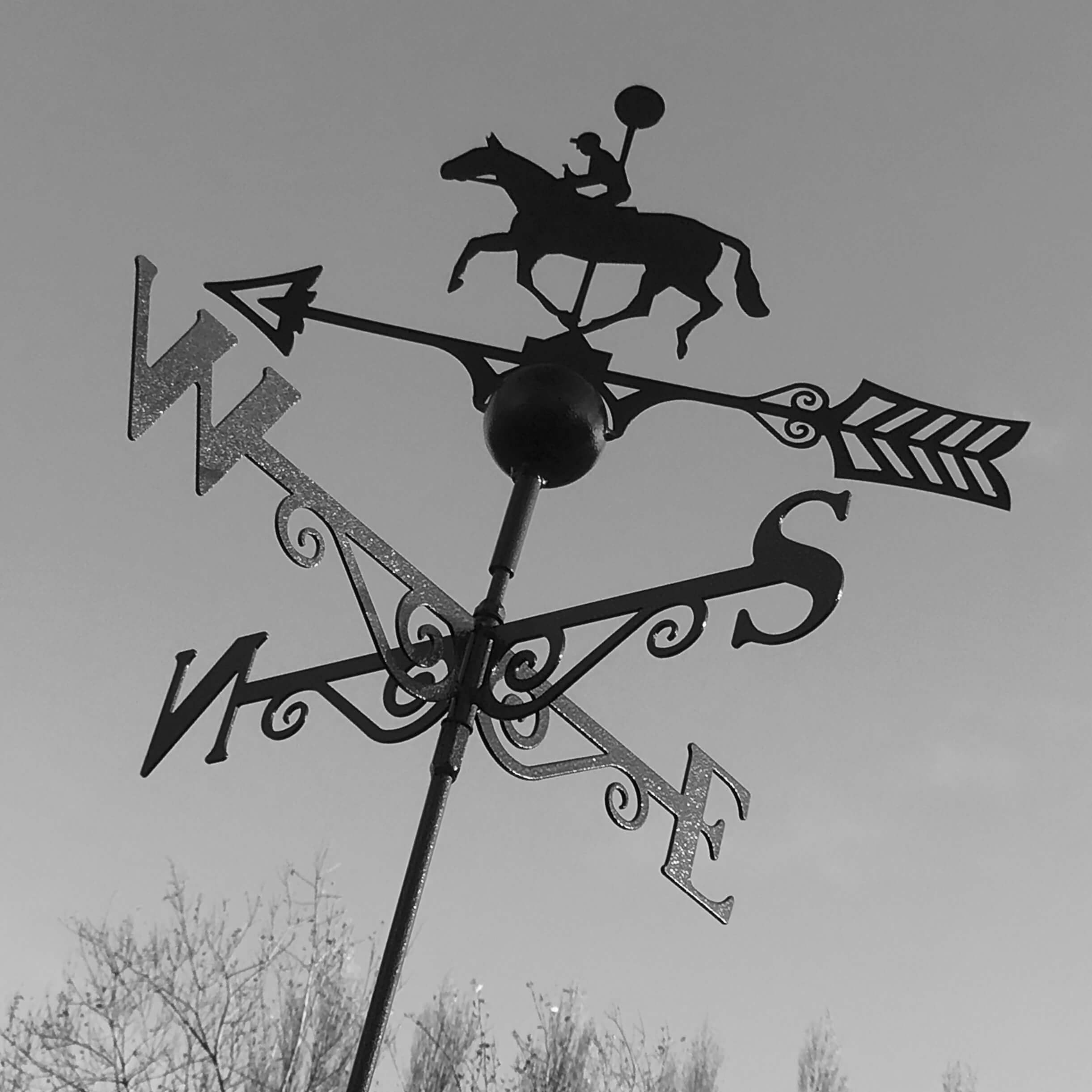 Racing Horse Weathervane