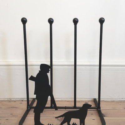 Man & Dog Boot Rack (2 Pair)