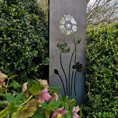 Poppy Garden Screen
